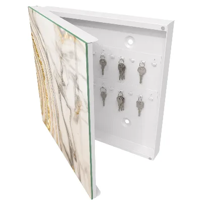 Schlüsselschrank für den Flur Marmoradern