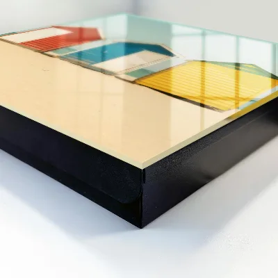Schlüsselschrank Bunte Häuser