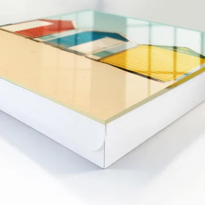 Schlüsselschrank Bunte Häuser