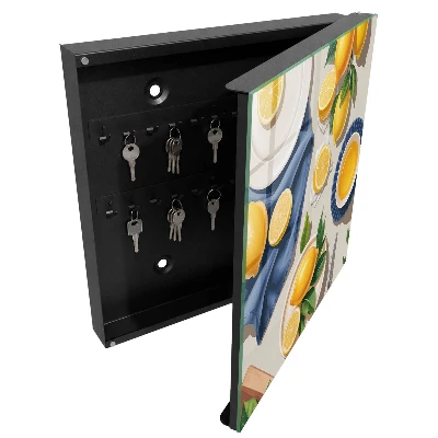 Schlüsselschrank für den Flur Zitronentisch