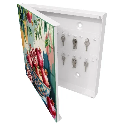 Schlüsselkasten modern Fruchtmotiv