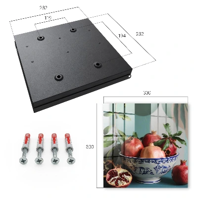 Schlüsselschrank Granatapfel