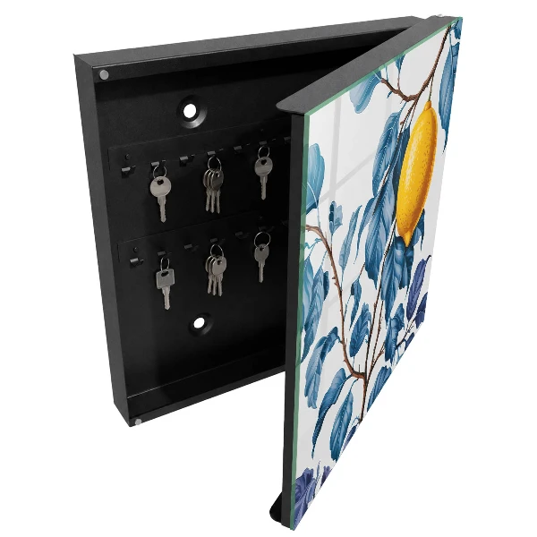 Schlüsselschrank für den Flur Zitronenblätter