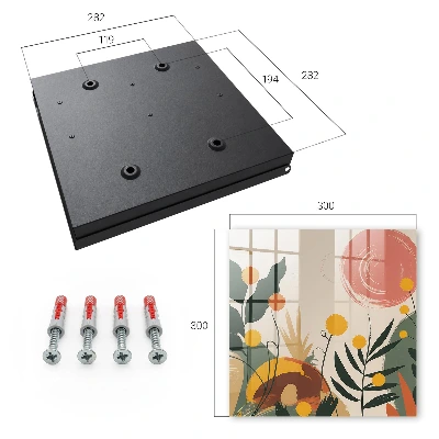 Schlüsselschrank Farbenfrohe Energie