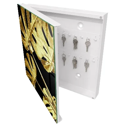 Schlüsselschrank Monstera-Blätter