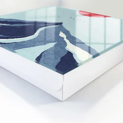 Schlüsselschrank für den Flur Blaue Berge