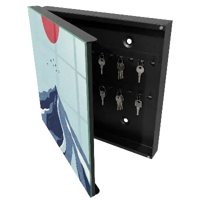 Schlüsselschrank für den Flur Blaue Berge