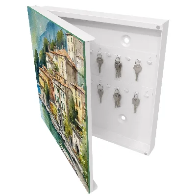 Schlüsselschrank Italienische Landschaft