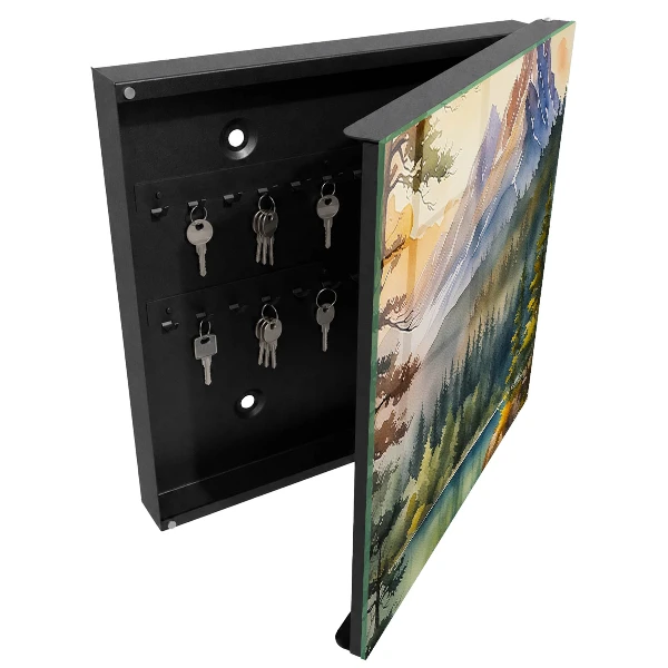 Schlüsselschrank für den Flur Berglandschaft