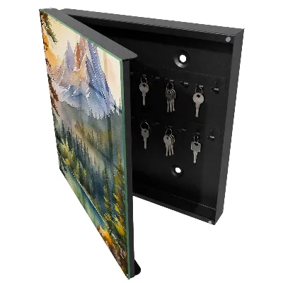 Schlüsselschrank für den Flur Berglandschaft