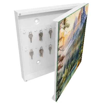 Schlüsselschrank für den Flur Berglandschaft