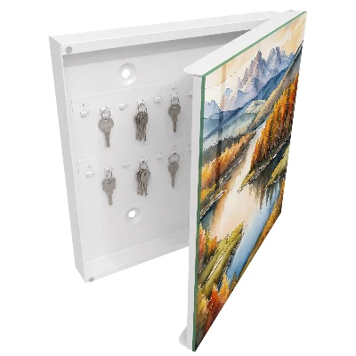Schlüsselschrank für den Flur Herbstliche Berge