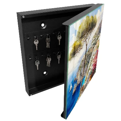 Schlüsselschrank Mediterrane Landschaft