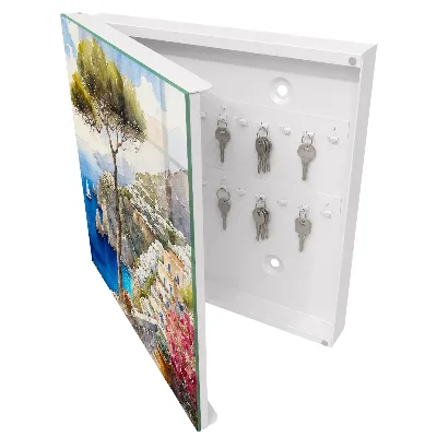 Schlüsselschrank Mediterrane Landschaft