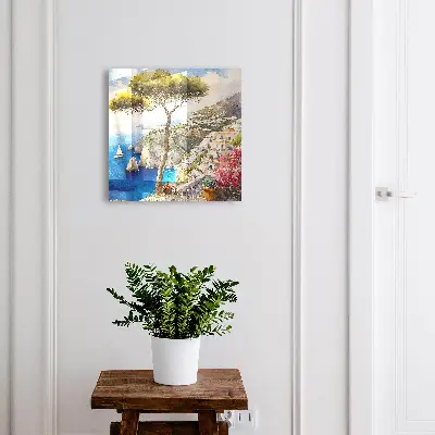 Schlüsselschrank Mediterrane Landschaft