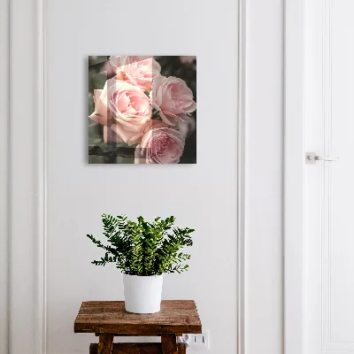 Schlüsselschrank für den Flur Rosa Rosen