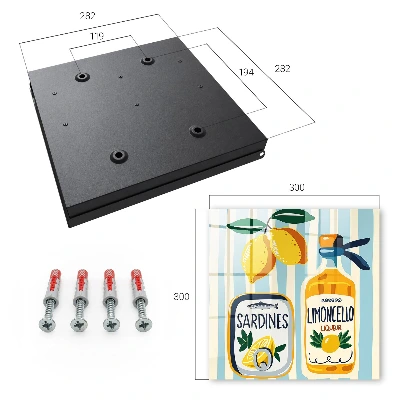 Schlüsselschrank für den Flur Italienische Motive