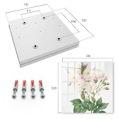 Schlüsselschrank für den Flur Blumenzauber
