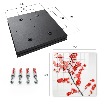 Schlüsselschrank Rote Beeren
