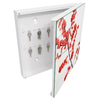 Schlüsselschrank Rote Beeren