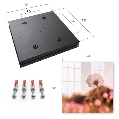 Schlüsselschrank Florale Eleganz