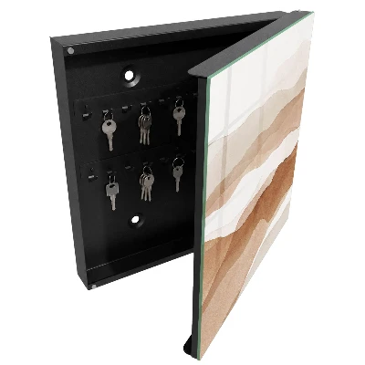 Schlüsselschrank Pastellwellen