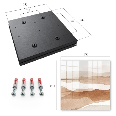 Schlüsselschrank Pastellwellen