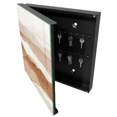 Schlüsselschrank Pastellwellen