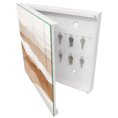 Schlüsselschrank Pastellwellen
