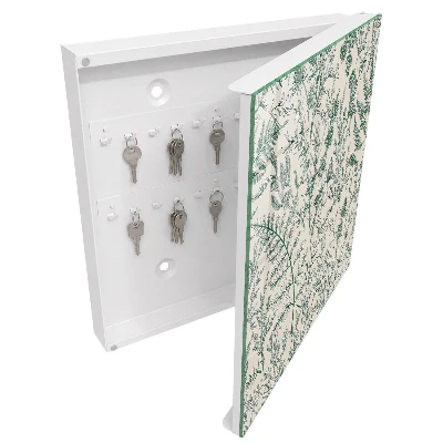 Schlüsselkasten modern Pflanzenmotive