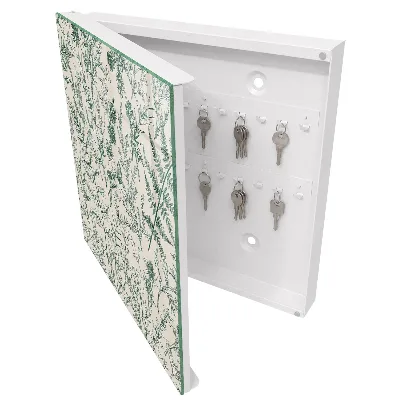 Schlüsselkasten modern Pflanzenmotive