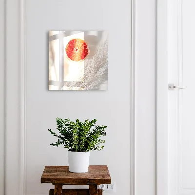 Schlüsselschrank für den Flur Rote Grapefruit und Boho-Gras