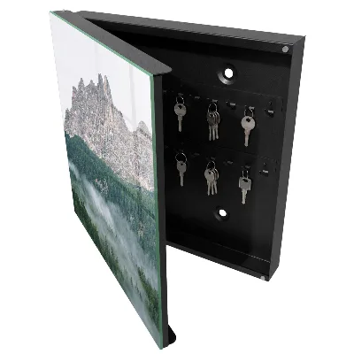 Schlüsselschrank für den Flur Bergpanorama