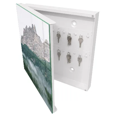 Schlüsselschrank für den Flur Bergpanorama