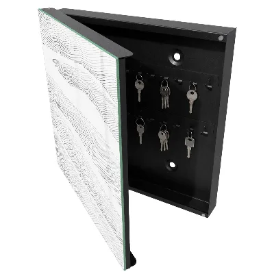 Schlüsselschrank für den Flur Linienwellen