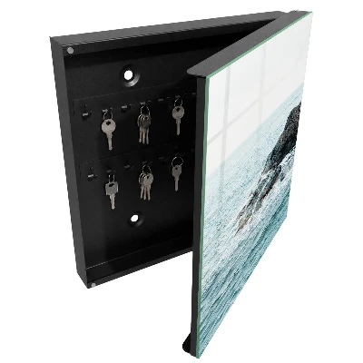 Schlüsselschrank Meereswellen