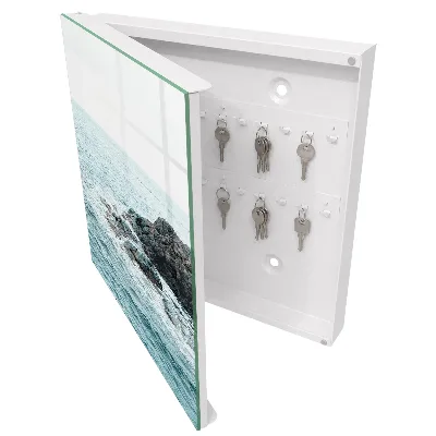 Schlüsselschrank Meereswellen