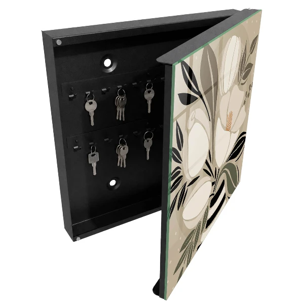 Schlüsselschrank Floraler Minimalismus