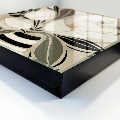 Schlüsselschrank Floraler Minimalismus