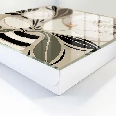 Schlüsselschrank Floraler Minimalismus
