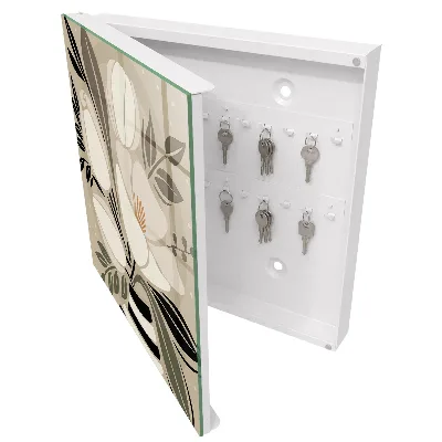 Schlüsselschrank Floraler Minimalismus