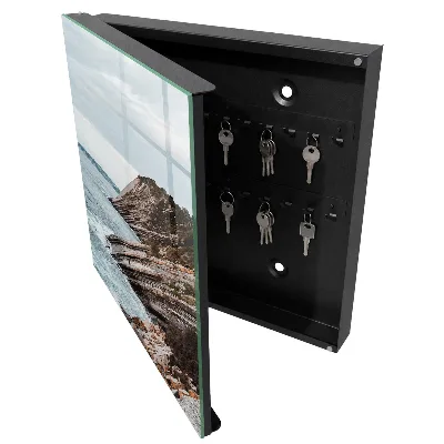 Schlüsselschrank für den Flur Küstenlandschaft