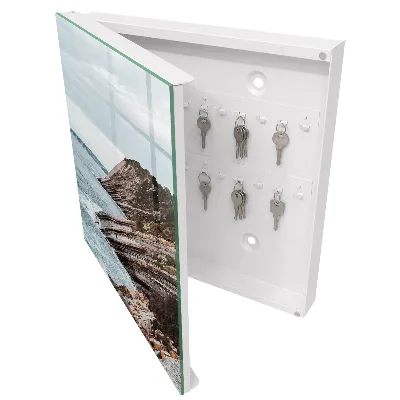 Schlüsselschrank für den Flur Küstenlandschaft