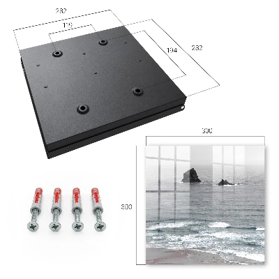 Schlüsselschrank Meer aus Felsen
