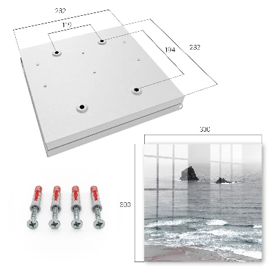 Schlüsselschrank Meer aus Felsen