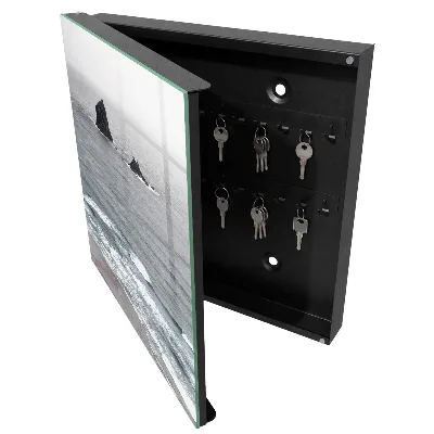 Schlüsselschrank Meer aus Felsen