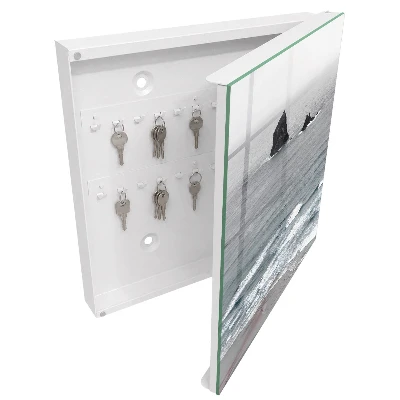 Schlüsselschrank Meer aus Felsen