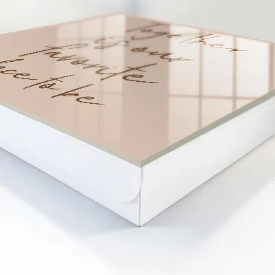 Schlüsselschrank Die Inschrift „Zusammen ist unser Lieblingsort“