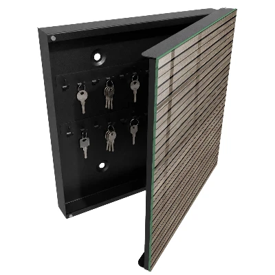 Schlüsselschrank Holzbretter