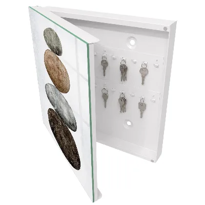 Schlüsselschrank für den Flur Steine
